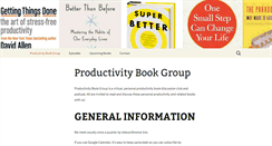 Desktop Screenshot of productivitybookgroup.org